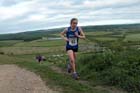 Michelle Avery 1st women in the Penshaw Hill Race.